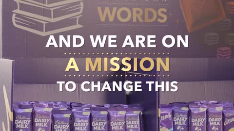 Translate just one word and ignite a child's love for reading witih Cadbury Dairy Milk