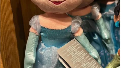 Disney Parks Cinderella Big Eyes Plush Doll #shorts