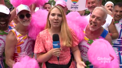 Tens of thousands attend Toronto Pride parade in return of in-person festivities