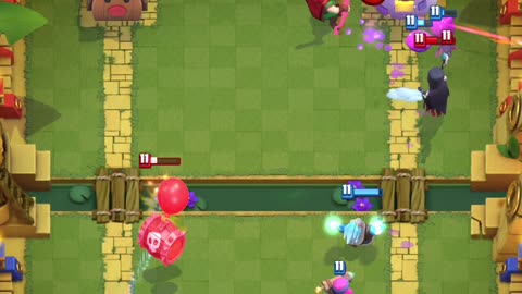 Clash Royale: 14/9 gameplay (epic teamwork!)