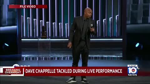 Dave Chappelle attacked during performance