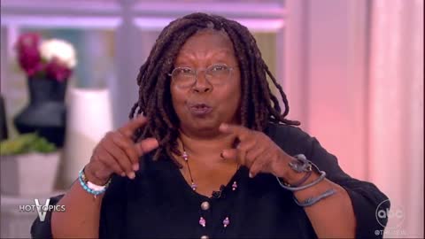 “The View” (and Everyone Else) Realizes Whoopi Doesn’t Have Eyebrows