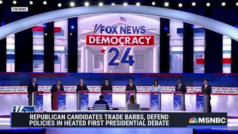 Watch highlights from the first Republicans presidential primary debate