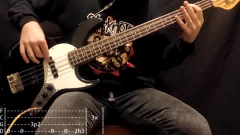 KORPIKLAANI - Vodka Bass Cover (Tabs)