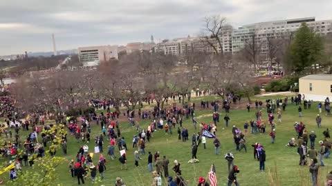 From the Capitol balcony on January 6th at 2:47pm