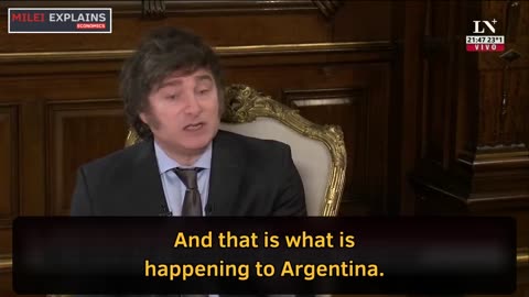 Javier Milei explains how socialism destroyed Argentina