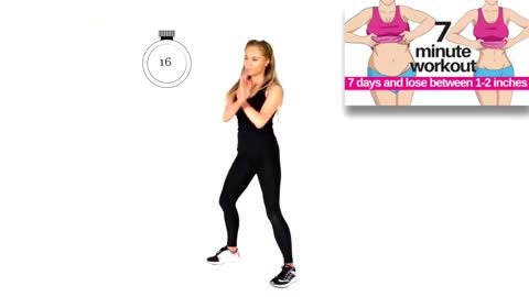 7 DAY CHALLENGE 7 MINUTE WORKOUT TO LOSE BELLY FAT - HOME WORKOUT TO LOSE BELLY FATS