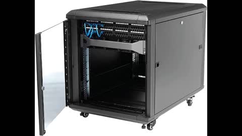 Review: Sponsored Ad - StarTech.com 12U AV Rack Cabinet - Network Rack with Glass Door - 19 inc...