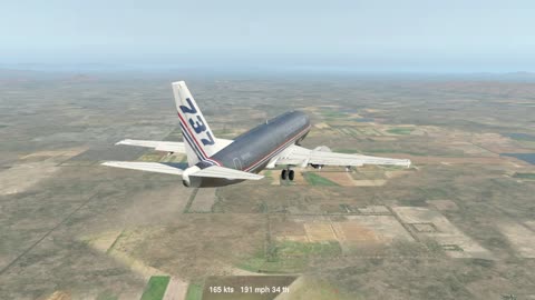 flying the Boeing 737-300 - Xplane 11 - KPHX ILS -