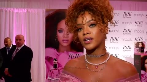 Rihanna releases new fragrance in New York