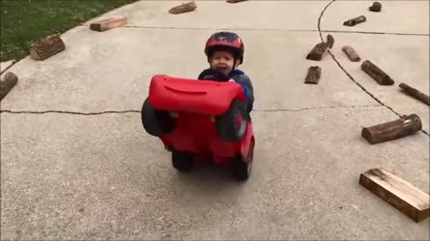 "Baby Go-Kart Grand Prix: Hilarious Racing Adventures - Funny Video Compilation"