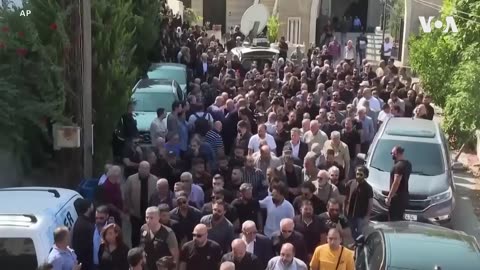 Mourners Attend Funeral of Journalist Killed by Israeli Shelling | VOANews