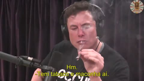 ELON MUSK SMOKING A GREEN ON JOE ROGAN'S PODCAST | LENDADOVKKKKKK