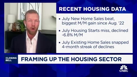 July new homes sales numbers are 'almost too good to be true,' says Oppenheimer's Tyler Batory