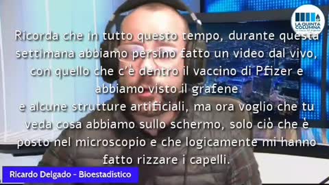 SUB ITA: 💣Clamorosissimo, La quinta columna : Immagini del nanochip nel vaccino PFIZER