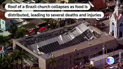 Church roof collapses in Brazil city, killing at least two | REUTERS