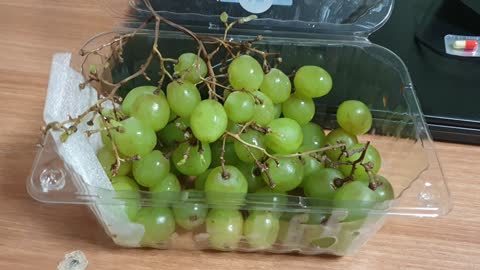 Sweet The grapes.