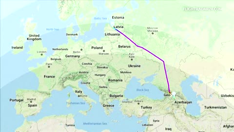 Tracker shows flights avoiding Belarus airspace