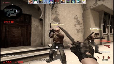 Counter-Strike: Global Offensive is a first-person shooter