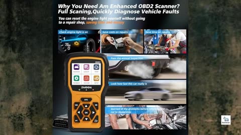 Review - ZMOON ZM301 OBD2 Scanner Diagnostic Tool