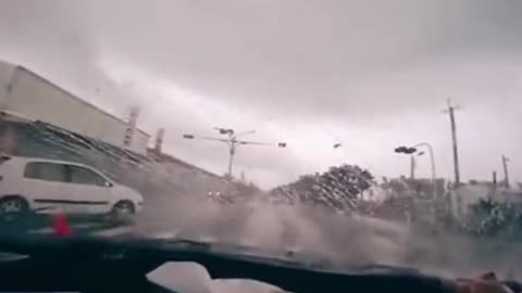 Crazy Dashcam Car Flips and Slides #shorts