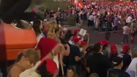 Trump 2020 "Peaceful Protest" Rally in Las Vegas