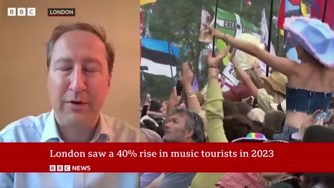 International music tourism leads to boost in UK economy | BBC News