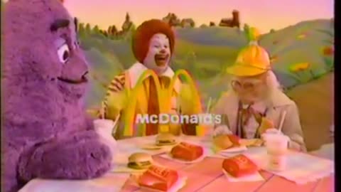 McDonald's Commercial with Ronald McDonald (1987)