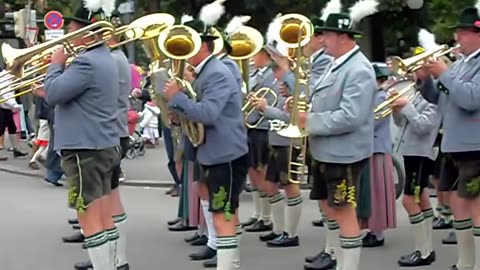 Drunk Band Membrer at Oktoberfest