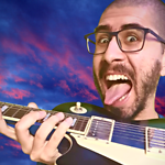 Guitarrista Azul