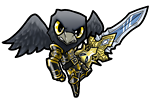 Gold Raven