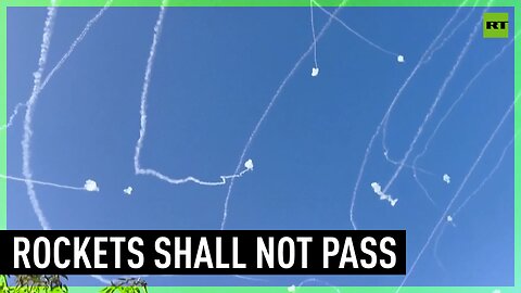Israel's Iron Dome lives up to its name | Barrage of rockets intercepted