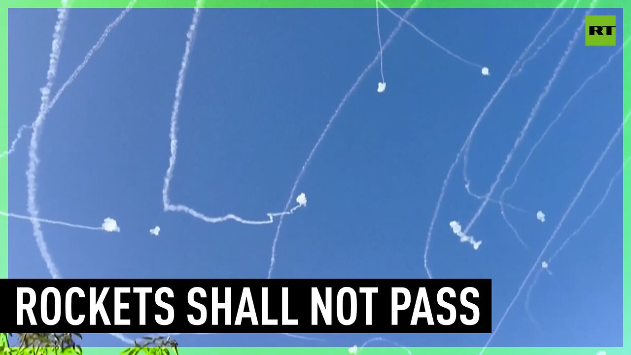 Israel's Iron Dome lives up to its name | Barrage of rockets intercepted
