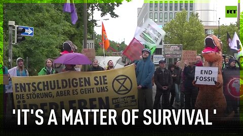 Road-blocking climate activists detained in Nuremberg