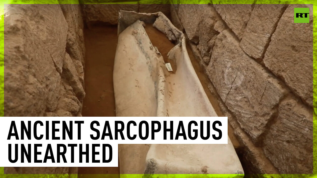 2,000-year-old sarcophagus discovered in Roman necropolis in Gaza