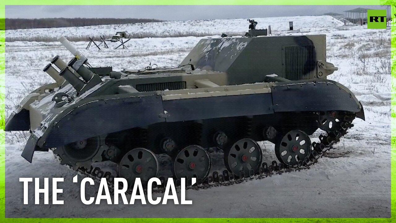 Russia presents the 'Caracal' drone