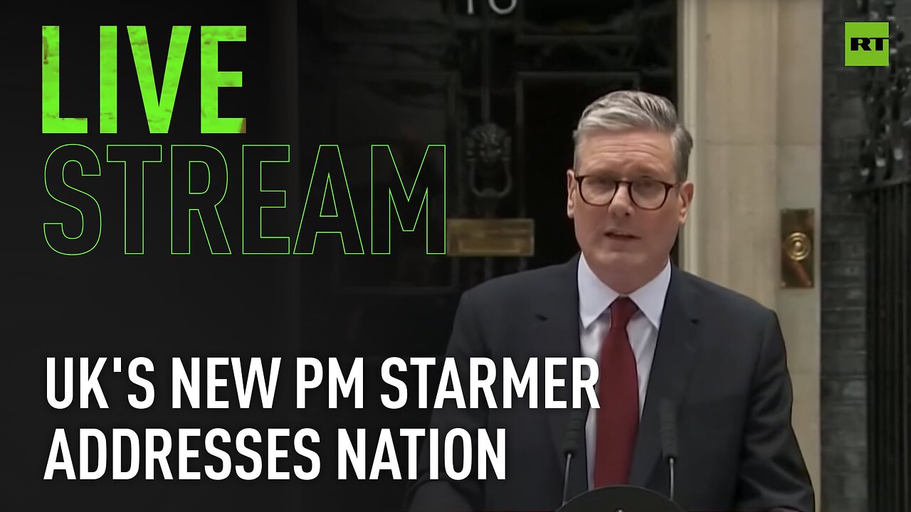 UK's new PM Sir Keir Starmer addresses nation from 10 Downing Street