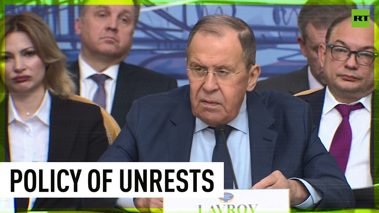 West wants to provoke unrest around the globe – Lavrov