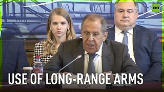 Lifting barriers to use long-range weapons against Russia happened long time ago – Lavrov