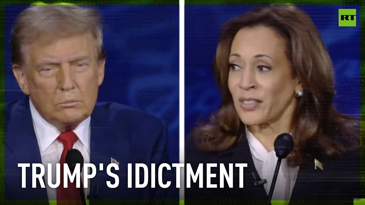 Kamala brings up Trump's indictment