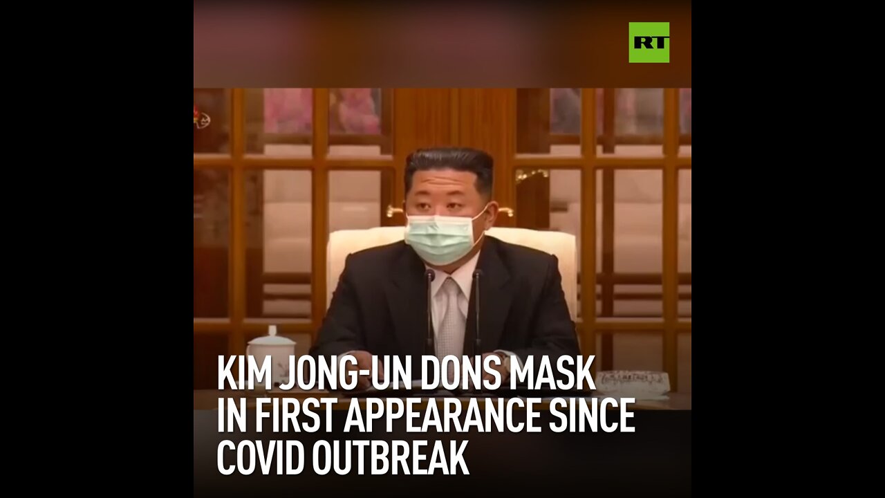 Kim Jong-Un dons mask in first appearance since Covid outbreak