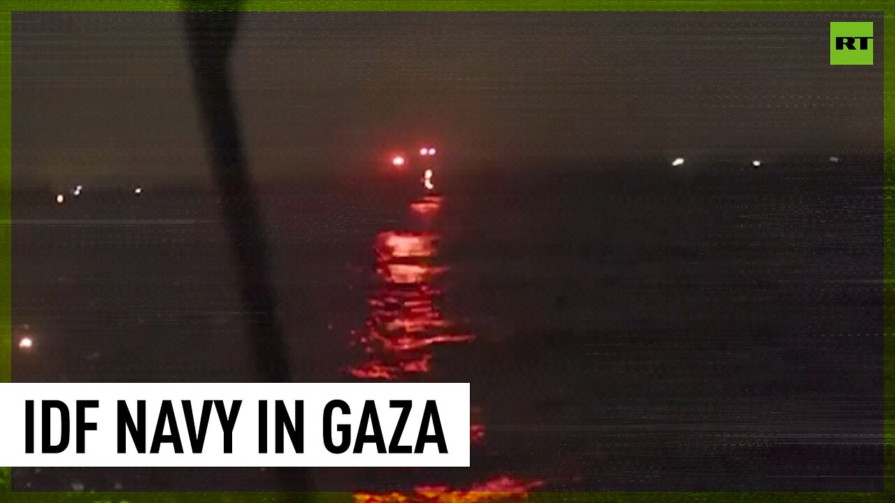 Israeli Navy operates off Gaza coast | IDF video