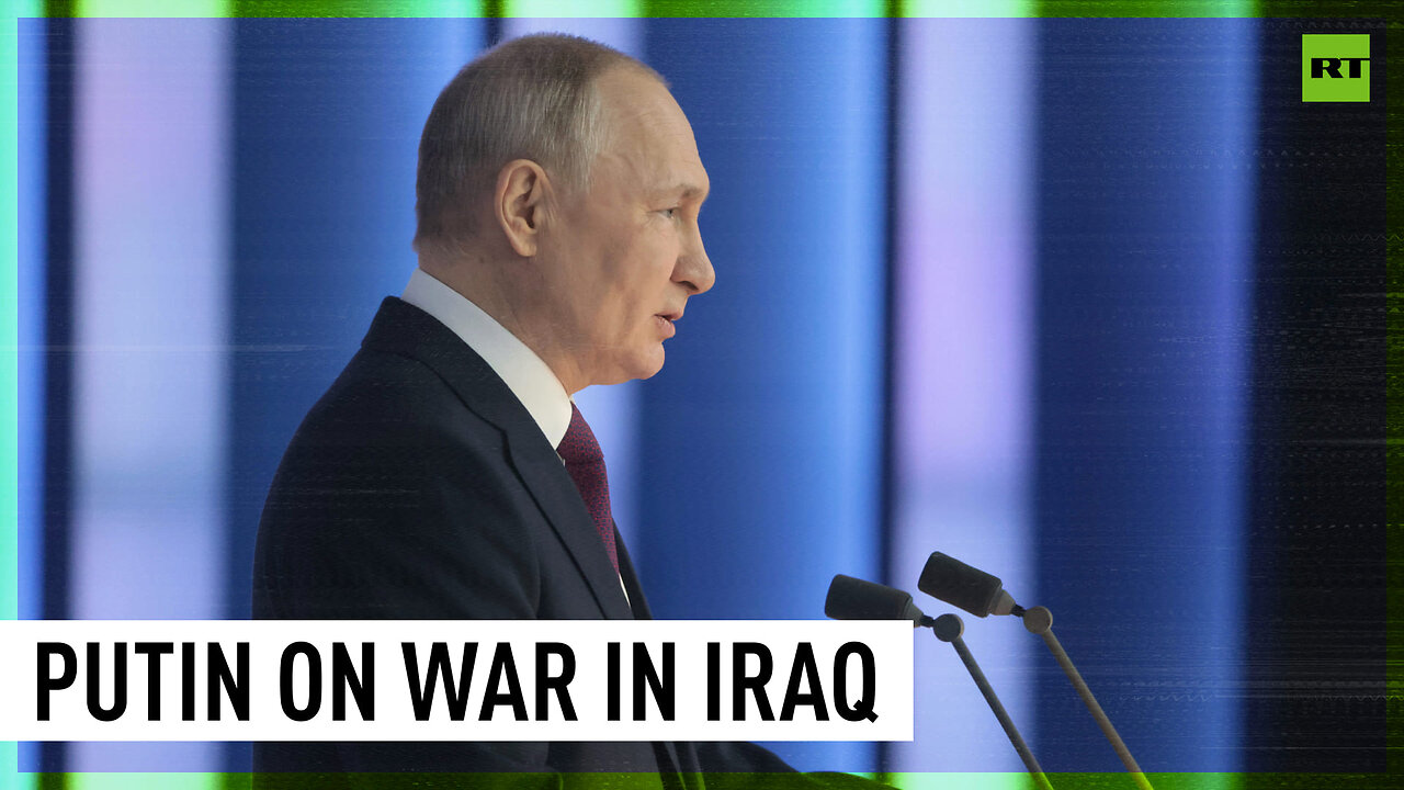 US tries to erase war in Iraq from past — Putin