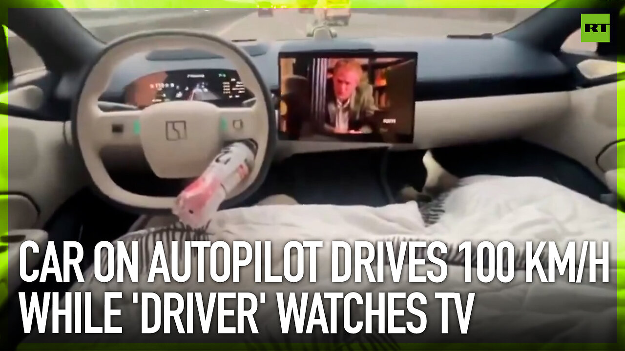 Car on autopilot drives 100 km/h while ‘driver’ watches TV