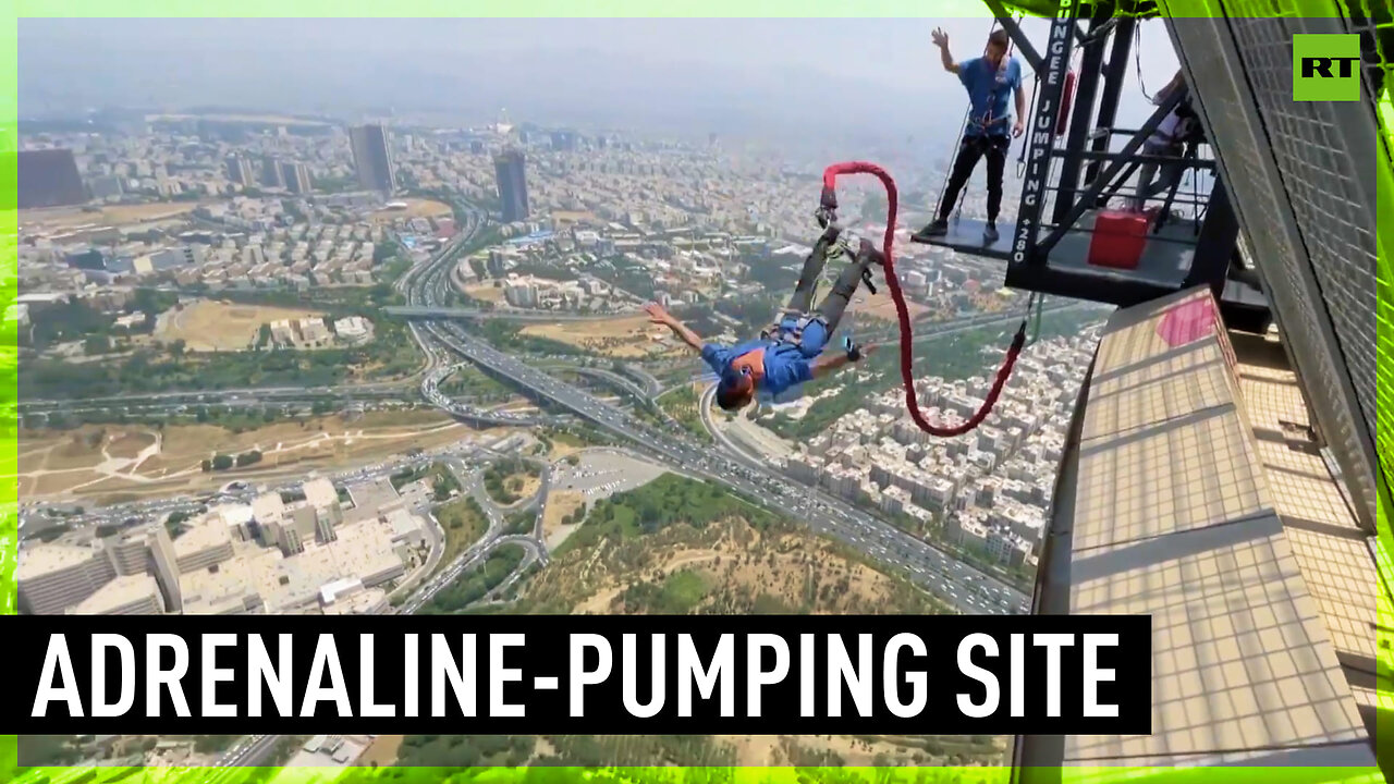 World’s highest bungee-jump platform offers chance to fly over Tehran