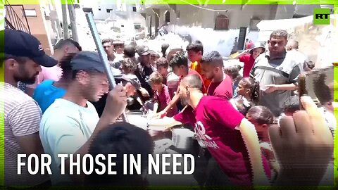 Soup kitchen supports those in need in Gaza amid dwindling aid