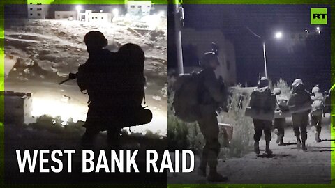 IDF shows soldiers raiding Jenin, West Bank