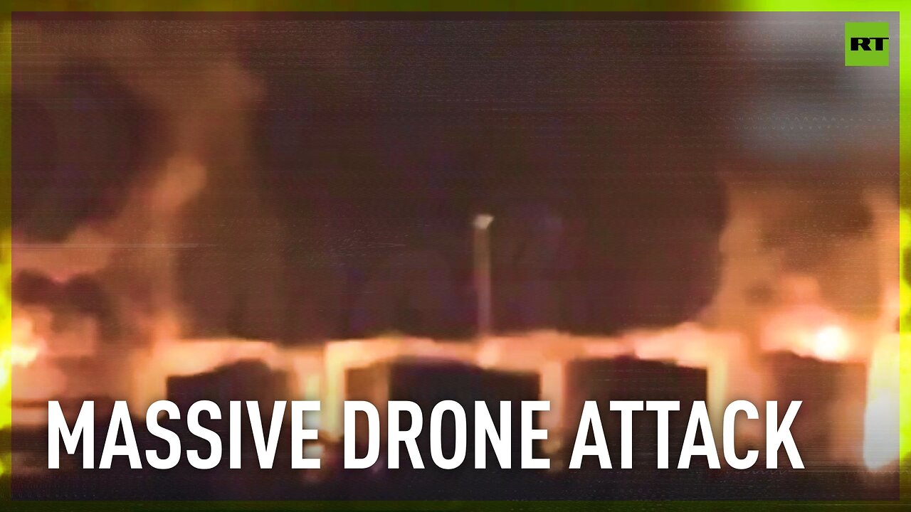 Ukraine launches drone attack on Russia, hitting residential building, oil depots