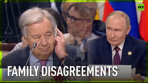 We all live as big family, but in families there are disagreements – Putin to UN chief