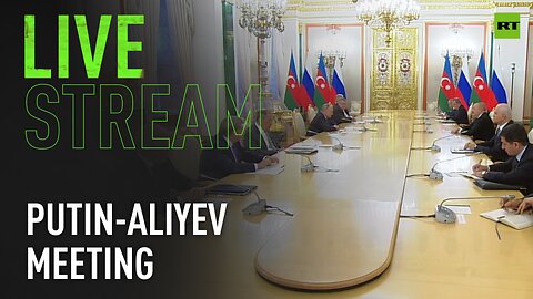 Putin meets with Azerbaijani President Aliyev in Moscow